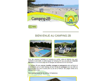 Tablet Screenshot of camping-2b.com
